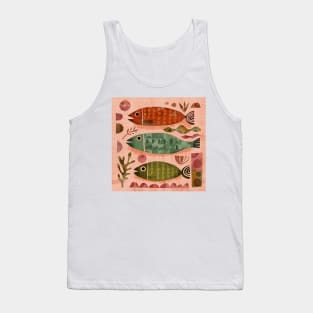 Three Fish Tank Top